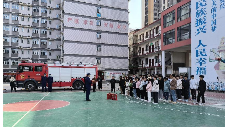 bat365开展消防应急演练