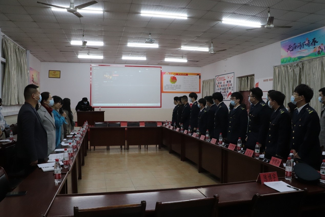 bat365成功开展“学党史、强信念、跟党走”示范性专题组织生活会