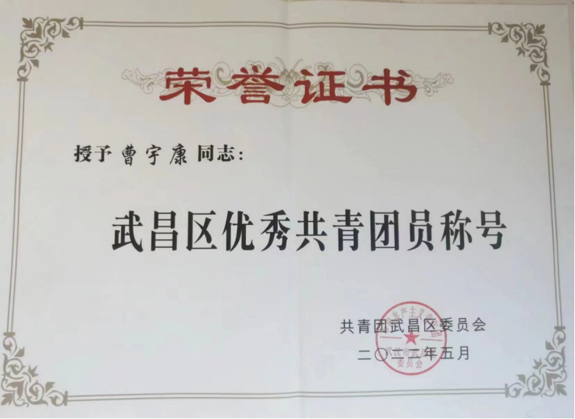 喜报！bat365团委工作荣获武汉市和武昌区五四表彰多项荣誉